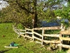 Renovated fence to stop deer